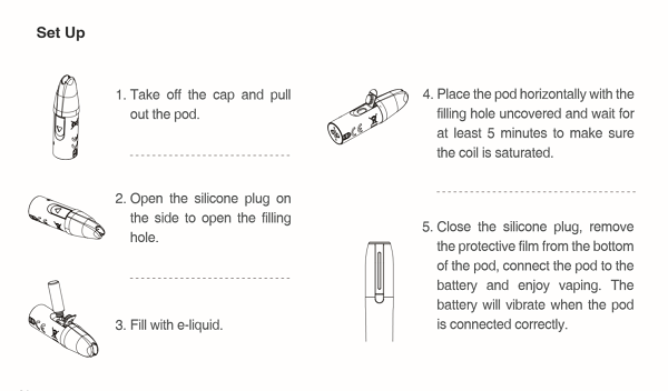 Set Up Uppen Vape Pen