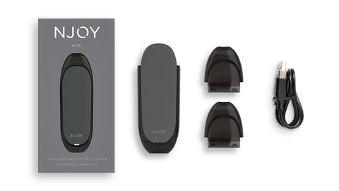 NJOY Ace pods review and instructions. Specifications Features